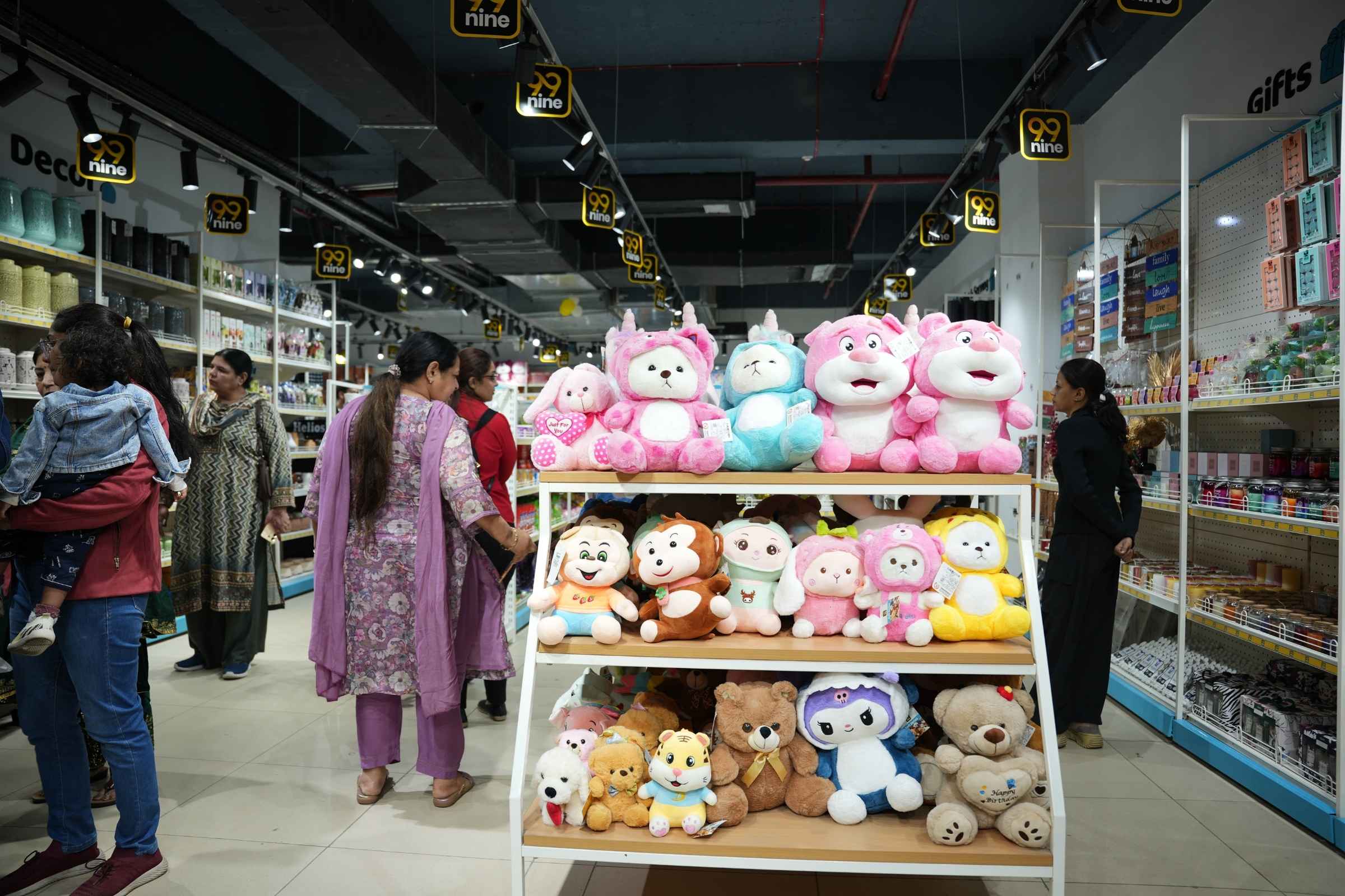 99nine store toy section