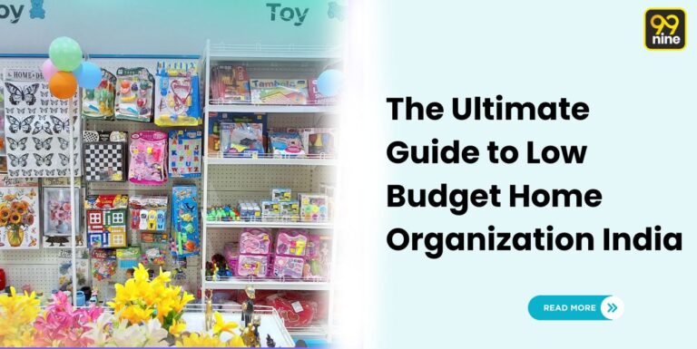 Low budget home organization India